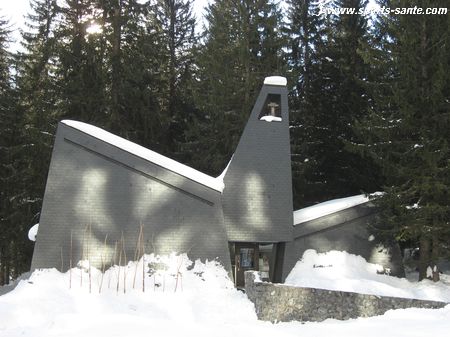 Photo de la chapelle oecuménique de Flaine